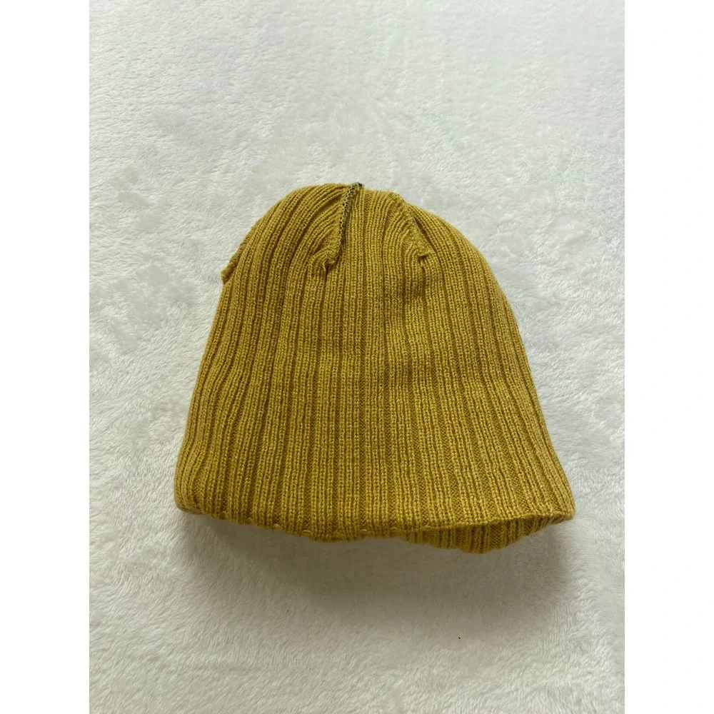 New Era Los Angeles Rams NFL Knit Beanie Hat Cuffed Striped Navy Gold‎ Mens OSFM